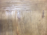 French style rectangular pedestal dining table in reclaimed European timber